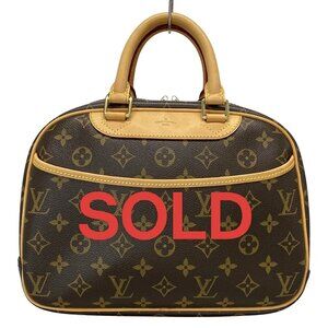 LOUIS VUITTON Trouville Monogram Handbag Monogram Canvas 844-072925